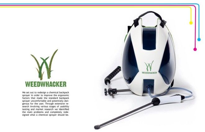 Weedwhacker chemical backpack sprayer