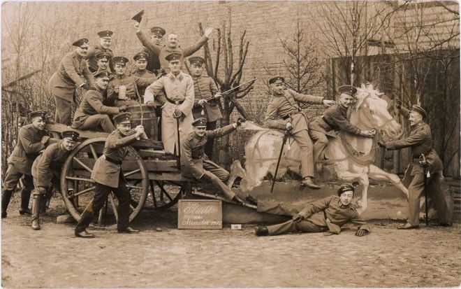 15 забавных фотографий солдат Первой мировой войны