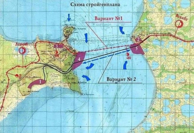 Сахалинский тоннель Уже в XIX веке многие инженеры предлагали соединить Сахалин с континентальной частью страны мостом паромным сообщением или тоннелем Дело осложнялось политическими соображениями Сахалин был поделен надвое между Россией и Японией После капитуляции Японии в 1945 году Сахалин стал полностью советским и выбор был сделан в пользу строительства подводного тоннеля длиной около семи километров и железной дороги протяженностью около тысячи километров Тоннель и железная дорога были нужны в первую очередь Министерству обороны Сахалин является стратегически важным островом Объекты начали строить силами ГУЛАГа но после амнистии 1953 года рабочей силы не хватило и военным пришлось смириться с тем что Сахалин до сих пор связан с материковой частью страны только воздушным сообщением