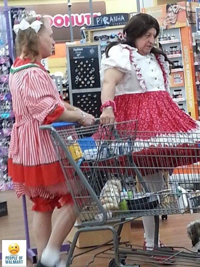 people of walmart странные американцы наряды посетителей американских супермаркетов