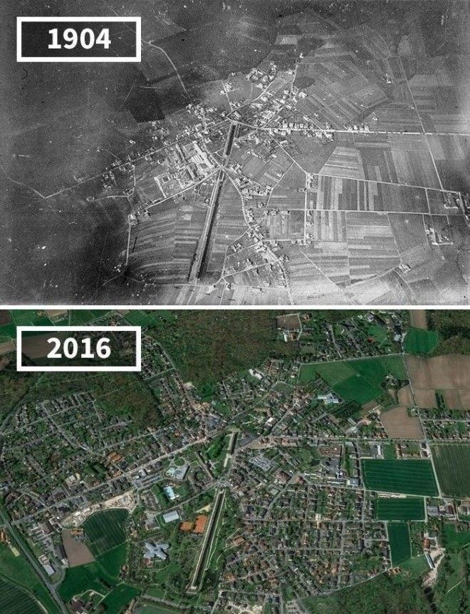 Оснабрюк Германия 1904 2016 История в фотографиях бег времени города до и после изменения в мире фото фотопроект фотосвидетельства