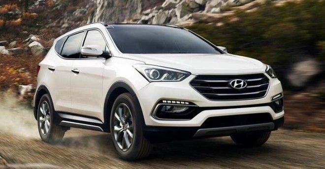 Картинки по запросу Кроссовер Hyundai Santa Fe 2018