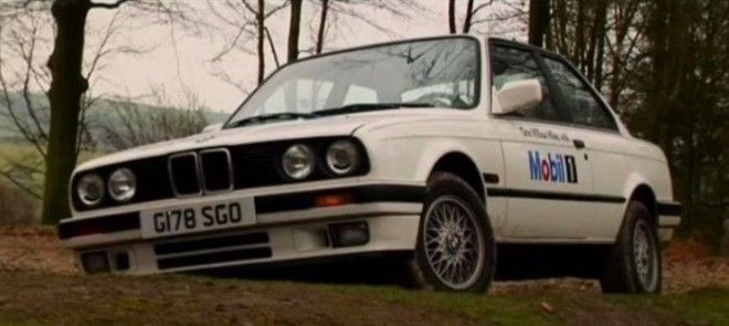 BMW 325i который использовался для испытаний масла Mobil 1