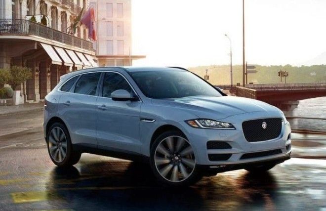 Престижный британский автомобиль Jaguar FPace 2018 года Фото cheatsheetcom