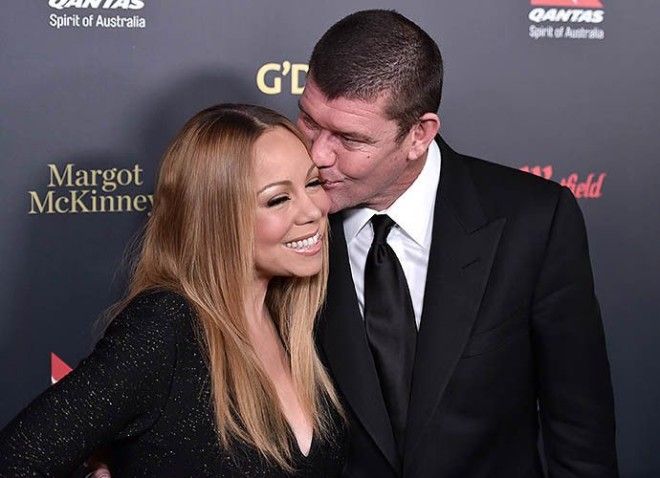 Mandatory Credit: Photo by Rob Latour/Variety/REX/Shutterstock (5574558n) Mariah Carey and James Packer GDay USA Gala, Arrivals, Los Angeles, America - 28 Jan 2016