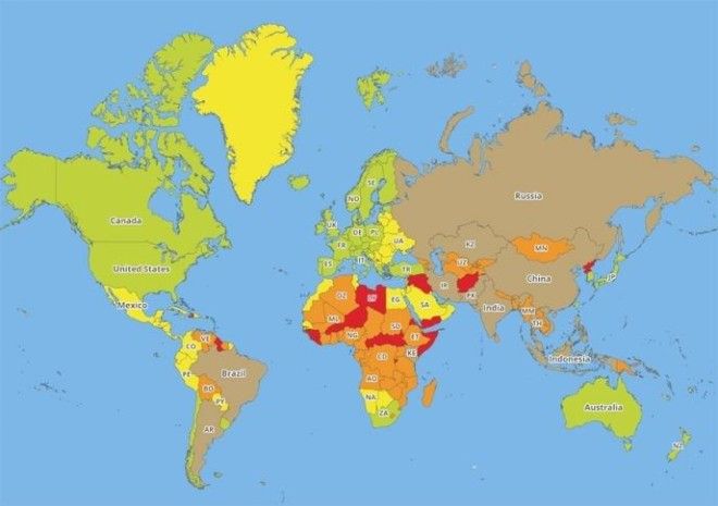 Список самых опасных для туристов странВот куда не стоит ездить в 2018 году