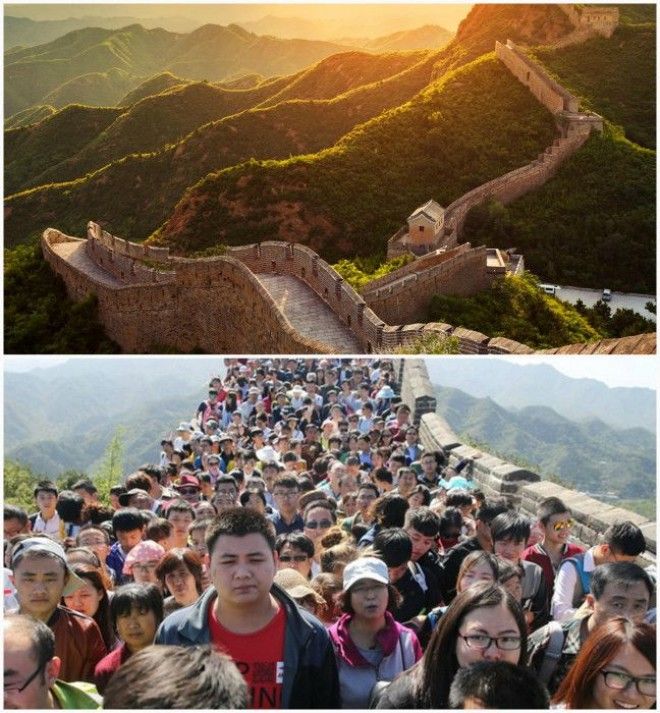 Если медленно переставлять ноги есть шанс навсегда остаться на Великой Китайской стене