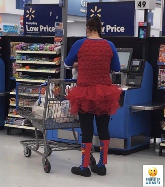 people of walmart странные американцы наряды посетителей американских супермаркетов