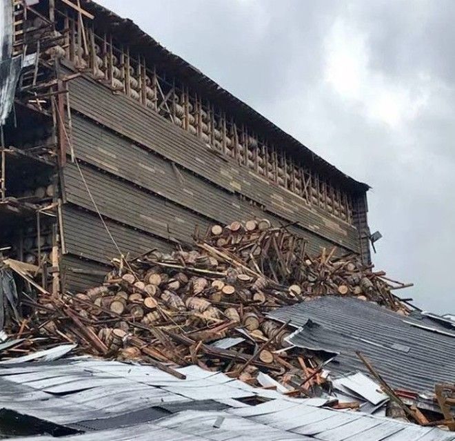 Обвал на складе с бурбоном