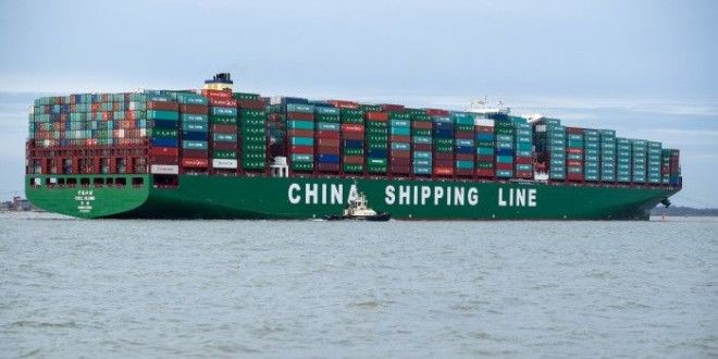 Контейнеровоз CSCL Globe