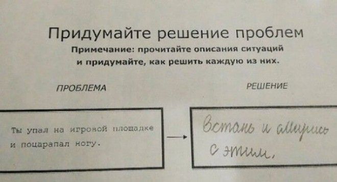 Бесподобные ответы школьников с которыми не поспоришь