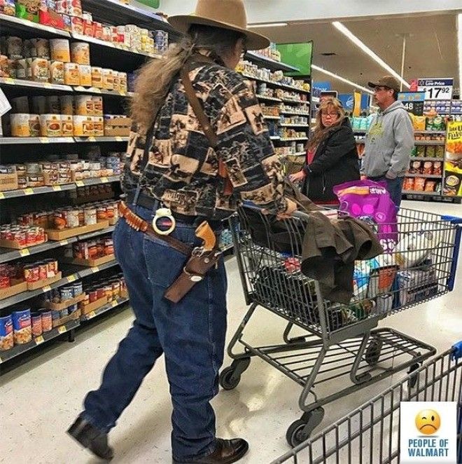 People of walmart, странные покупатели американских супермаркетов