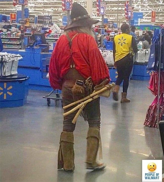 People of walmart, странные покупатели американских супермаркетов