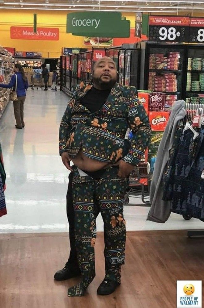 People of walmart, странные покупатели американских супермаркетов