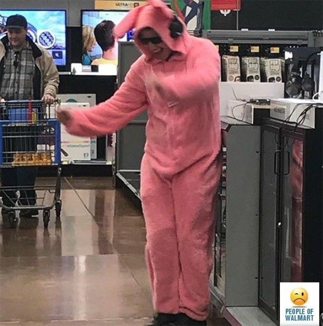 People of walmart, странные покупатели американских супермаркетов