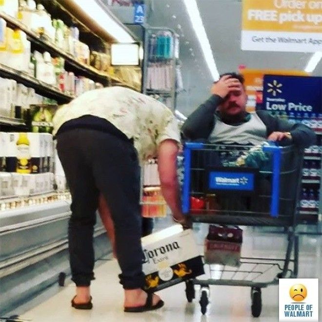 People of walmart, странные покупатели американских супермаркетов