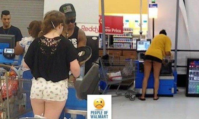 People of walmart, странные покупатели американских супермаркетов