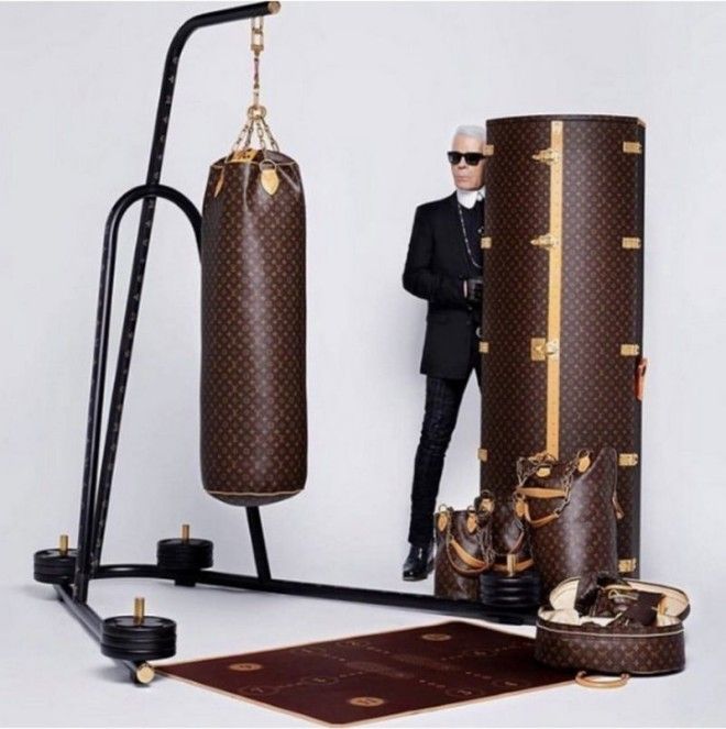 Louis Vuitton и Karl Lagerfeld представили модный комплект для занятий спортом