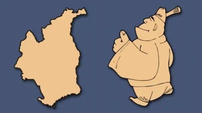 Страны Европы в забавных рисунках
