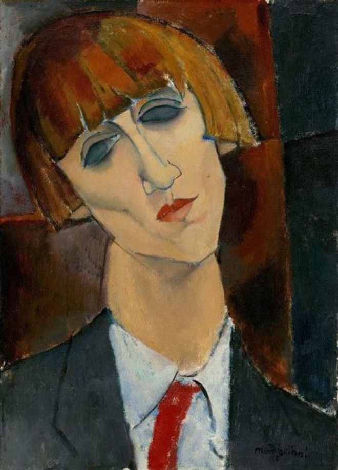 Мадам Кислинг 1917 г Автор Amedeo Modigliani