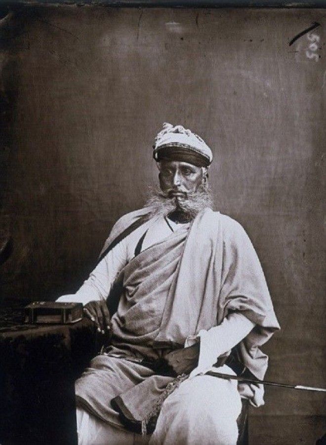 Один из министров махараджи Джайпур примерно 1857 год