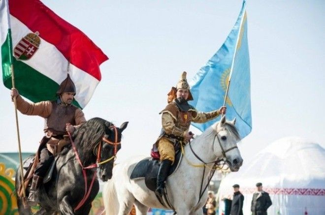 Венгры чтят традиции принимая участие в гуннотюркских курултаях