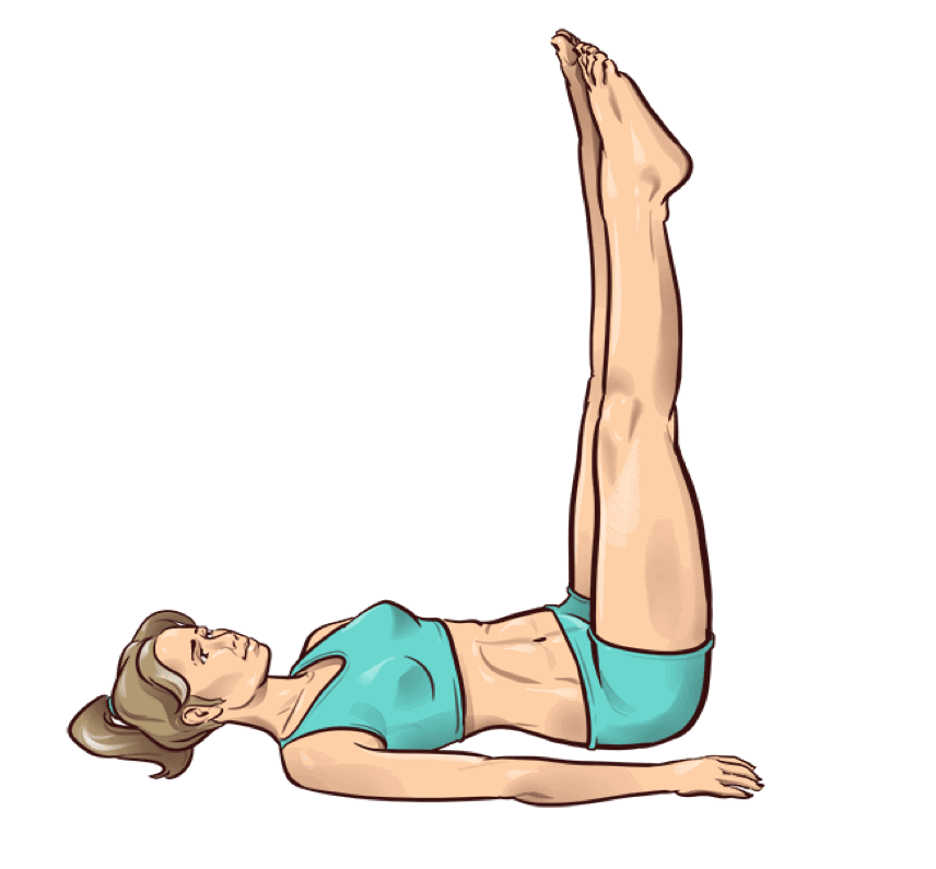 Картинки по запросу 3 minutes before sleep simple exercises to slim down your legs
