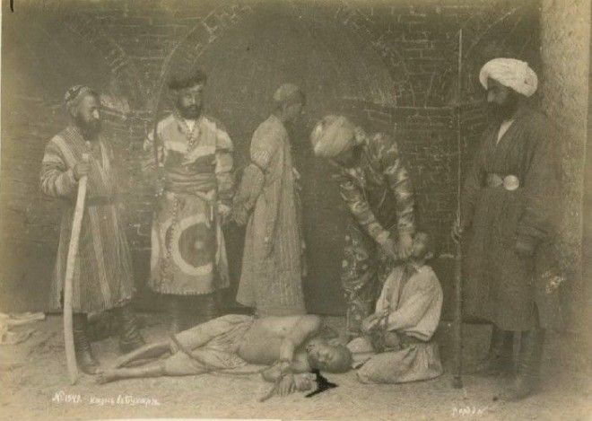 Казнь. Бухара, середина 19 века. 