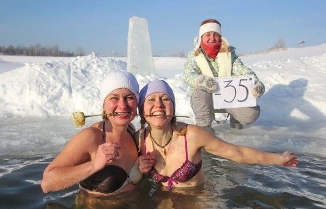 Купание в холодной воде уменьшение стресса