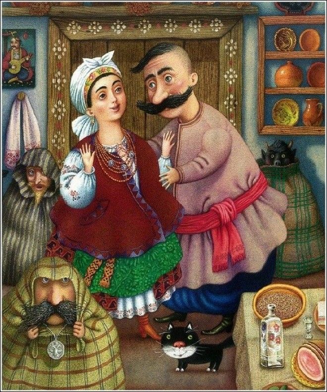 Иллюстрация к повести Художник Кость Лавро