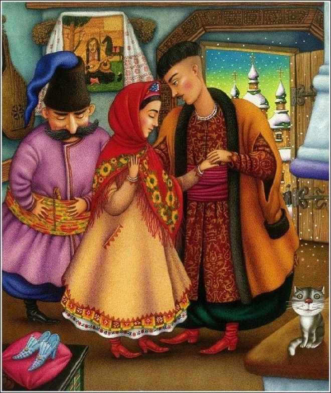 Иллюстрация к повести Художник Кость Лавро