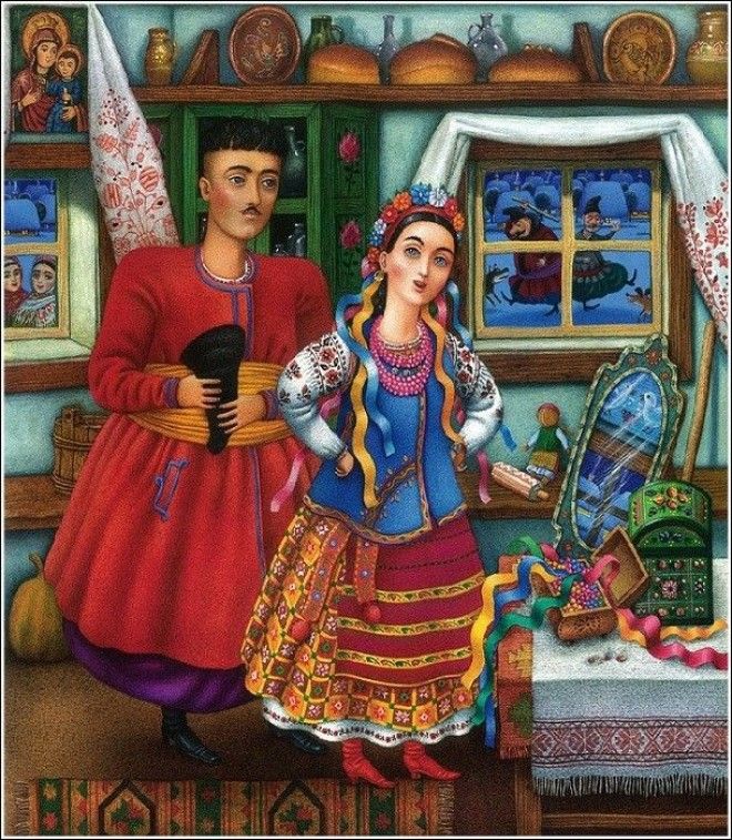 Иллюстрация к повести Художник Кость Лавро