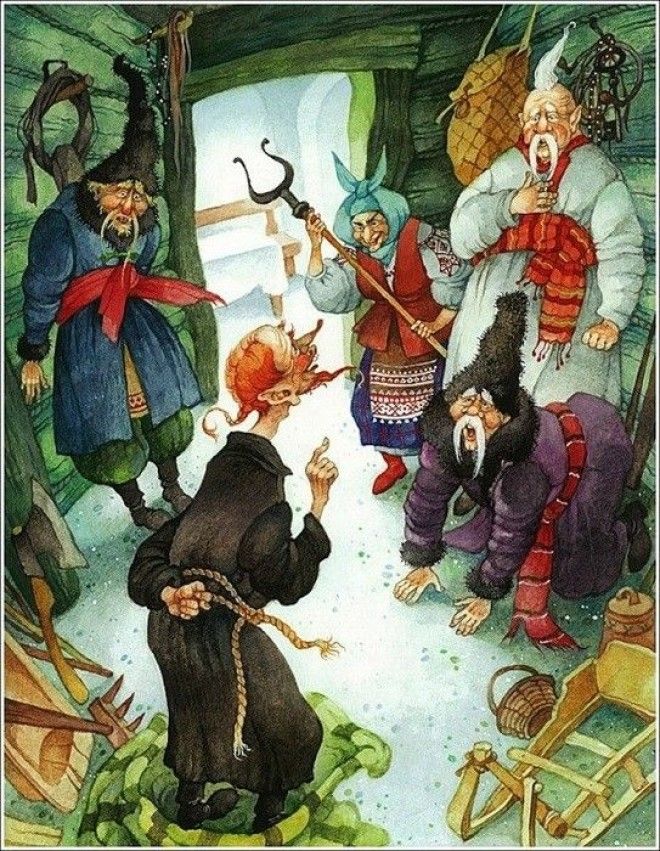 Иллюстрация к повести Художник Ольга Ионайтис