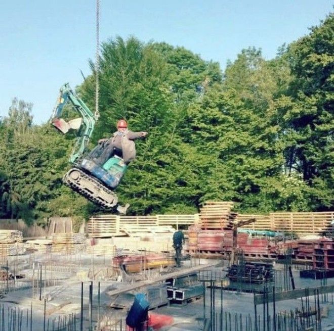 Обезумевший экскаваторщик Фото Капризулька