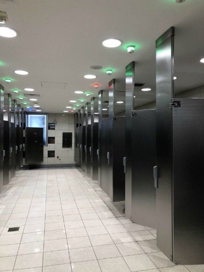 Световые индикаторы в туалете Фото Temalistru