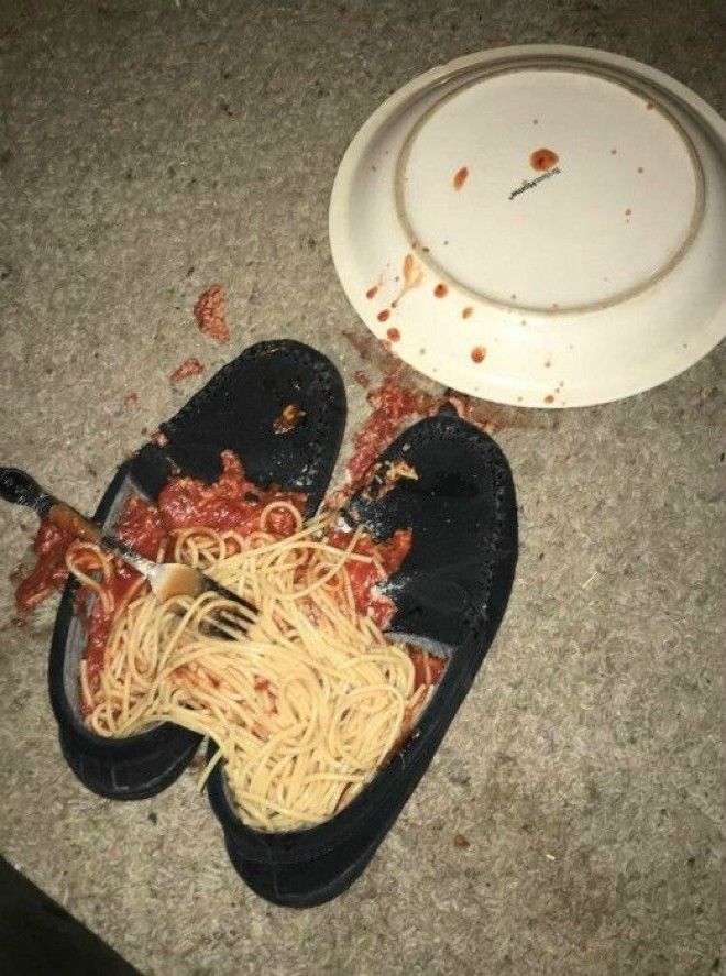 Обед в ботинках