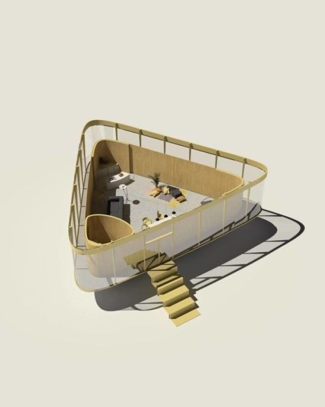 Выдвижные панели помогут организовать полностью уединенную зону Summer House Anti Reality Фото liftercomua