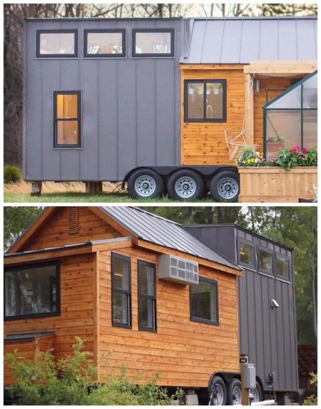 Для облегчения конструкции фургона использовали металлические профильные листы домфургон Эльза Фото youtubecom 