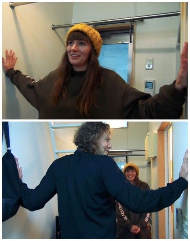 Пространство квартиры настолько узкое что даже руки не удается расправить Фото youtubecom