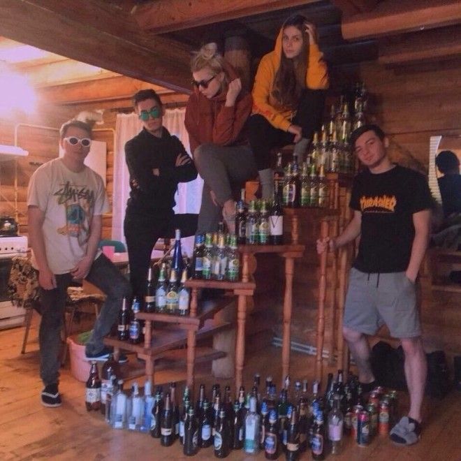 2223Стыда пост Вот как отрывается российская молодежь на пьянках