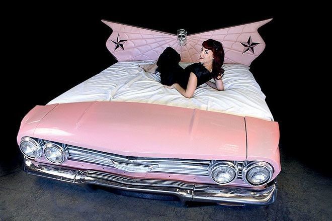 Кровать-автомобиль