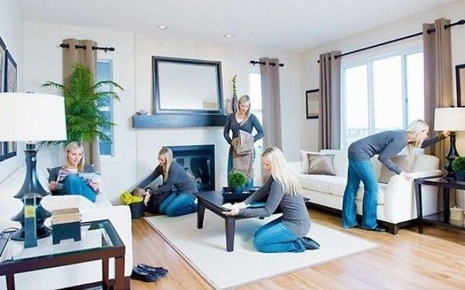 Заняться делами по дому.