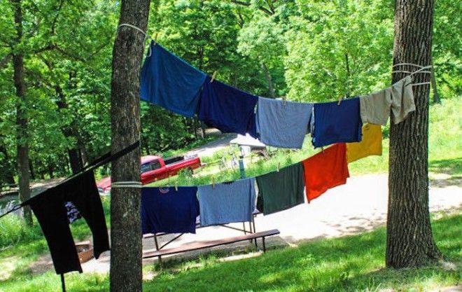 Чистота даже в диких условиях