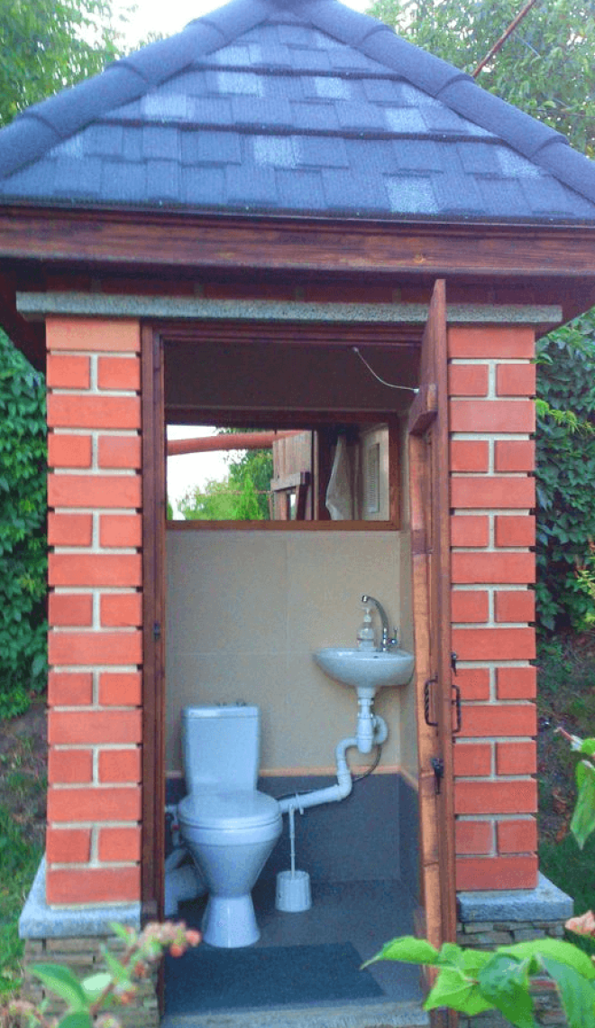 SПодборка самых креативных вариантов туалета для дачи или частного дома