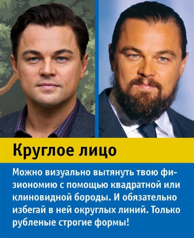 Как вырастить бороду, если у тебя круглое лицо