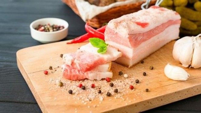 Сало-для жарки картофеля