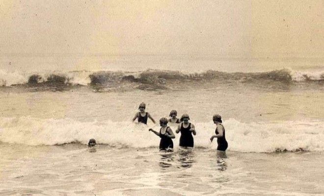 Американские гламурные пловчихи 1910х годов
