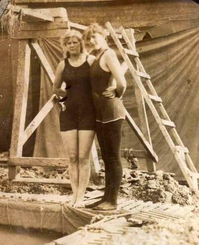 Американские гламурные пловчихи 1910х годов