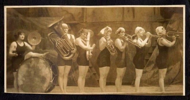 Американские гламурные пловчихи 1910х годов