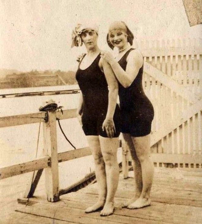Американские гламурные пловчихи 1910х годов